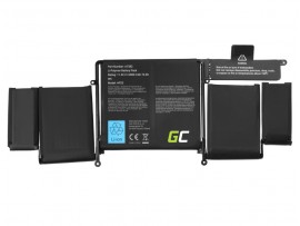 Baterija Green Cell za prenosnik MacBook Pro 13" Retina Display A1502 (Early 2015), MF839LL/A, MF841LL/A/ 11,43V 6500mAh 74,29Wh